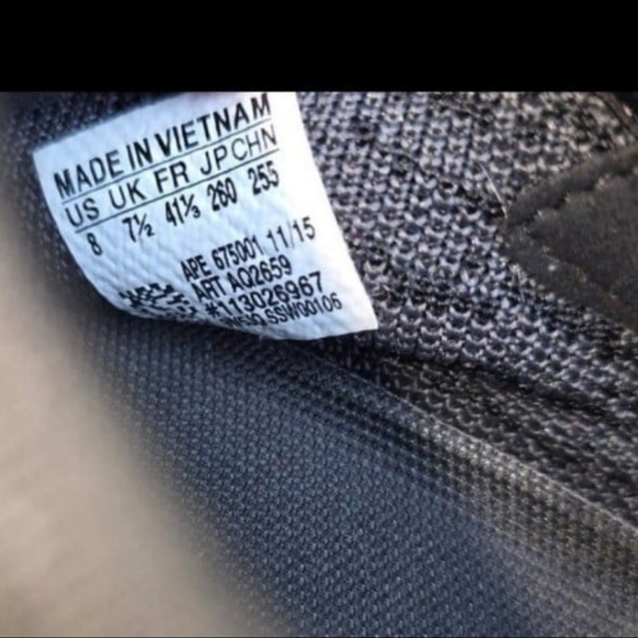 Men's tennis shoes size 8 black shoes - Picture 9 of 9